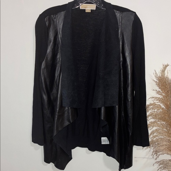 Michael Kors Jackets & Blazers - Michael Kors Black Waterfall Blazer